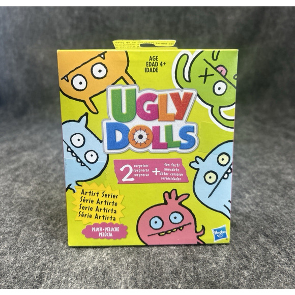 UglyDolls Artist Series Plush 4pc Bundle - 3 New in Box/Sealed 1 Open Box Age 4+ - Picture 1 of 9